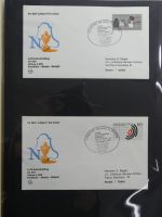 BRD Bund Erstflüge Lufthansa auf selbstgestalteten Seiten #MA096