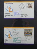 BRD Bund Erstflüge Lufthansa auf selbstgestalteten Seiten #MA096