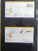 BRD Bund Erstflüge Lufthansa auf selbstgestalteten Seiten #MA096