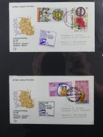 BRD Bund Erstflüge Lufthansa auf selbstgestalteten Seiten #MA096