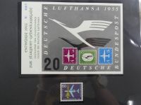 BRD Bund Erstflüge Lufthansa auf selbstgestalteten Seiten #MA096