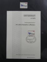 BRD Bund Erstflüge Lufthansa auf selbstgestalteten Seiten #MA096
