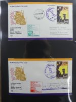 BRD Bund Erstflüge Lufthansa auf selbstgestalteten Seiten #MA097