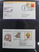 BRD Bund Erstflüge Lufthansa auf selbstgestalteten Seiten #MA097