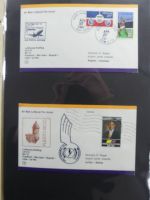 BRD Bund Erstflüge Lufthansa auf selbstgestalteten Seiten #MA097