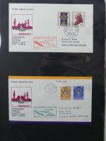 BRD Bund Erstflüge Lufthansa auf selbstgestalteten Seiten #MA097