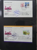 BRD Bund Erstflüge Lufthansa auf selbstgestalteten Seiten #MA097