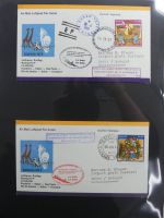 BRD Bund Erstflüge Lufthansa auf selbstgestalteten Seiten #MA097