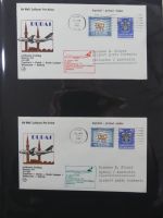 BRD Bund Erstflüge Lufthansa auf selbstgestalteten Seiten #MA097