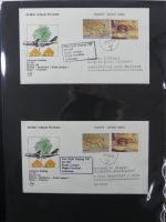 BRD Bund Erstflüge Lufthansa auf selbstgestalteten Seiten #MA097