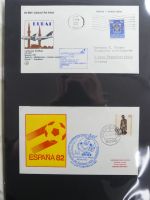 BRD Bund Erstflüge Lufthansa auf selbstgestalteten Seiten #MA097