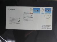 BRD Bund Erstflüge Lufthansa auf selbstgestalteten Seiten #MA097