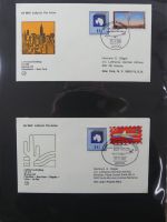 BRD Bund Erstflüge Lufthansa auf selbstgestalteten Seiten #MA097