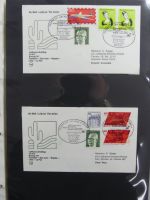 BRD Bund Erstflüge Lufthansa auf selbstgestalteten Seiten #MA097