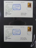 BRD Bund Erstflüge Lufthansa auf selbstgestalteten Seiten #MA097