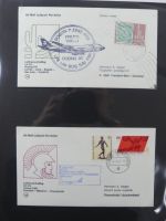 BRD Bund Erstflüge Lufthansa auf selbstgestalteten Seiten #MA097