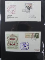 BRD Bund Erstflüge Lufthansa auf selbstgestalteten Seiten #MA097