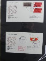 BRD Bund Erstflüge Lufthansa auf selbstgestalteten Seiten #MA097