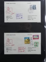 BRD Bund Erstflüge Lufthansa auf selbstgestalteten Seiten #MA097