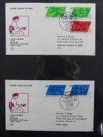 BRD Bund Erstflüge Lufthansa auf selbstgestalteten Seiten #MA097