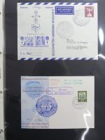 BRD Bund Kinderdorf Ballonpost auf selbstgestalteten Seiten #MA098