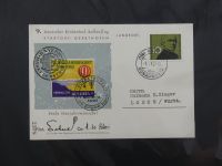 BRD Bund Kinderdorf Ballonpost auf selbstgestalteten Seiten #MA098