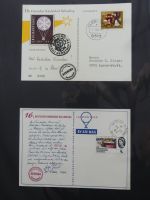 BRD Bund Kinderdorf Ballonpost auf selbstgestalteten Seiten #MA098