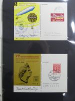 BRD Bund Kinderdorf Ballonpost auf selbstgestalteten Seiten #MA098