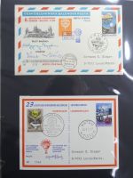 BRD Bund Kinderdorf Ballonpost auf selbstgestalteten Seiten #MA098