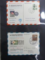 BRD Bund Kinderdorf Ballonpost auf selbstgestalteten Seiten #MA098