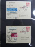 BRD Bund Kinderdorf Ballonpost auf selbstgestalteten Seiten #MA098