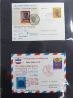 BRD Bund Kinderdorf Ballonpost auf selbstgestalteten Seiten #MA098