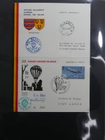 BRD Bund Kinderdorf Ballonpost auf selbstgestalteten Seiten #MA098