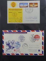 BRD Bund Kinderdorf Ballonpost auf selbstgestalteten Seiten #MA098