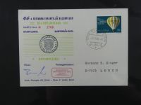 BRD Bund Kinderdorf Ballonpost auf selbstgestalteten Seiten #MA098