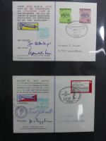 BRD Bund Kinderdorf Ballonpost auf selbstgestalteten Seiten #MA098