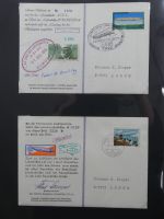 BRD Bund Kinderdorf Ballonpost auf selbstgestalteten Seiten #MA098