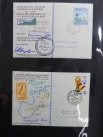 BRD Bund Kinderdorf Ballonpost auf selbstgestalteten Seiten #MA098