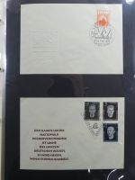 DDR Sammlung FDCs mit Besseren auf selbstgestalteten Seiten #MA100