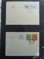 DDR Sammlung FDCs mit Besseren auf selbstgestalteten Seiten #MA100