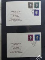 DDR Sammlung FDCs mit Besseren auf selbstgestalteten Seiten #MA100