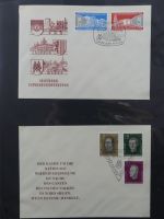 DDR Sammlung FDCs mit Besseren auf selbstgestalteten Seiten #MA100