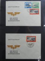 DDR Sammlung FDCs mit Besseren auf selbstgestalteten Seiten #MA100