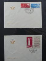 DDR Sammlung FDCs mit Besseren auf selbstgestalteten Seiten #MA100