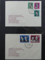 DDR Sammlung FDCs mit Besseren auf selbstgestalteten Seiten #MA100