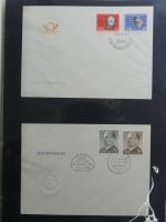 DDR Sammlung FDCs mit Besseren auf selbstgestalteten Seiten #MA100