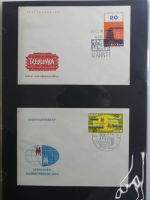 DDR Sammlung FDCs mit Besseren auf selbstgestalteten Seiten #MA100
