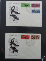 DDR Sammlung FDCs mit Besseren auf selbstgestalteten Seiten #MA100