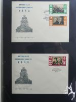 DDR Sammlung FDCs mit Besseren auf selbstgestalteten Seiten #MA100