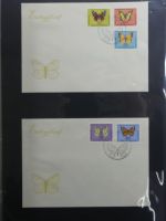 DDR Sammlung FDCs mit Besseren auf selbstgestalteten Seiten #MA100